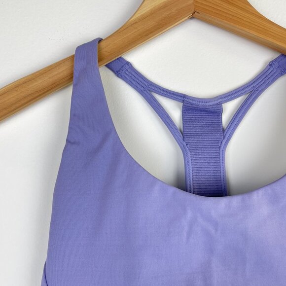 Women’s Athleta Ultimate Lavendar Racer Back Sports Bra - size XS - Picture 5 of 7